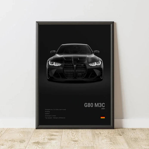 Legendary Performance Automotive Canvas Art